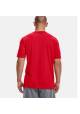 Camiseta UA Sportstyle Left Chest roja