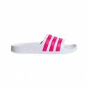 ADIDAS ADILETTE AQUA K BLANCAS-ROSAS